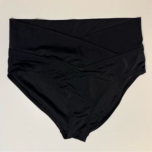 DSG Classic Black High Waisted Bikini Bottom
